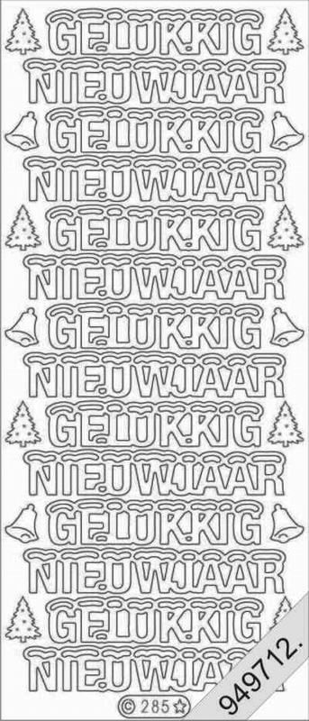 0285 - Transparant Glitter  NL