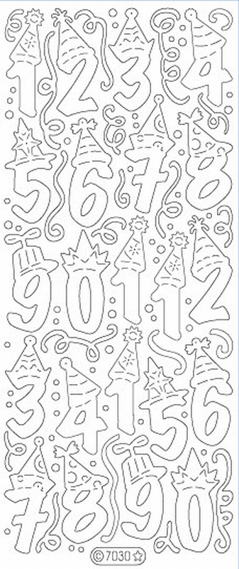7030 - Transparent Glitter