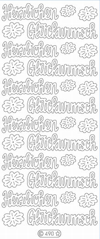 D 0490 - Herzlichen Glückwunsch