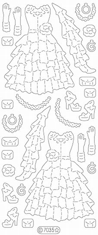 7035 - Transparent Glitzer