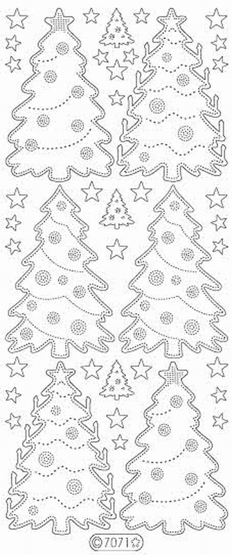 7071 - Transparent Glitter
