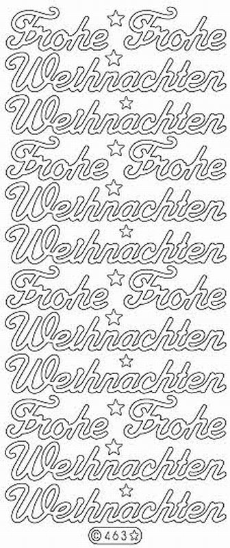 0463 - Frohe Weihnachten D