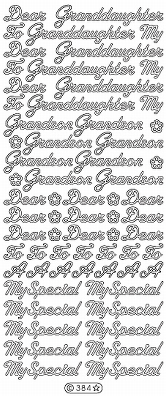 0384 - Grandson / Granddaughter  GB