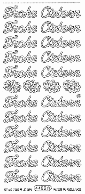4405 - Frohe Ostern  D