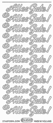 4404 - Alles Gute  D