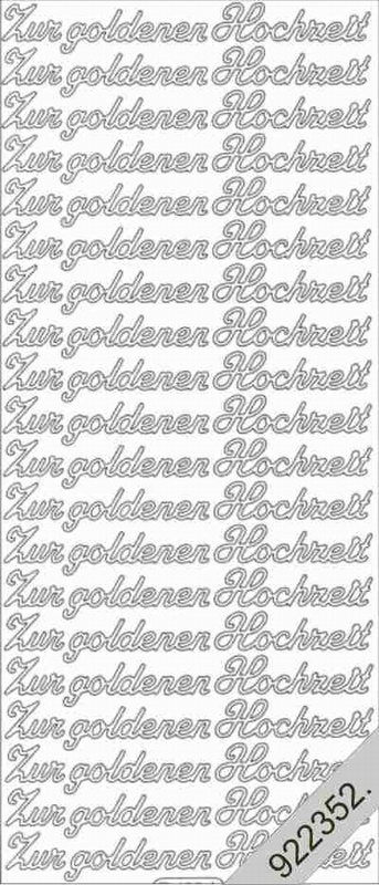 D 0433 - Zur goldenen Hochzeit