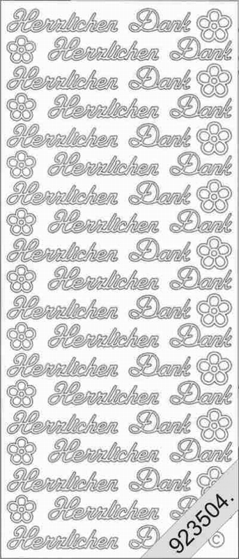 D 0407 - Herzlichen Dank