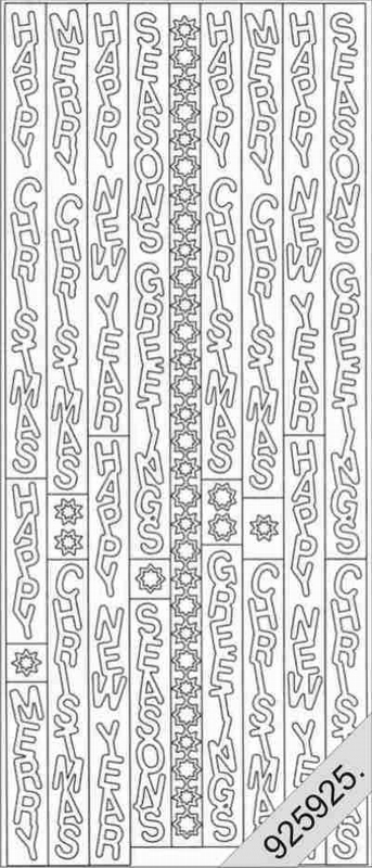 GB 0354 - Happy Merry Christmas Seasons Grretings