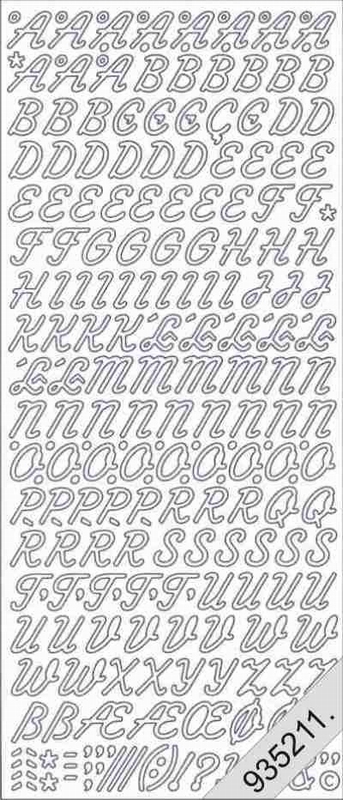 0826 - Letters / Cijfers