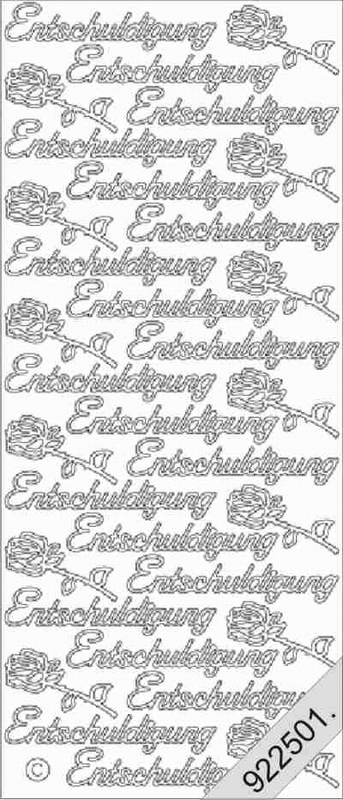 D 0416 - Entschuldigung