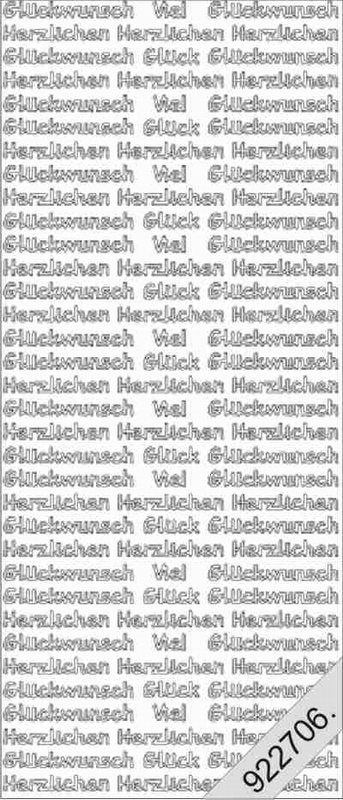 D 0440 - Herzlichen Glückwunsch usw.