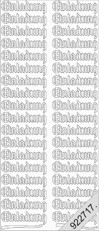D 0439 - Einladung