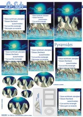 Pyramides sheet  630055  1