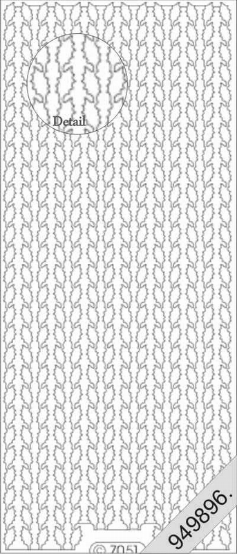 7051 - Transparant Glitter