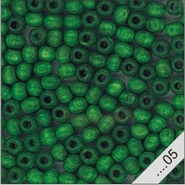 13xx05 - Holzkugelperlen Grün 5