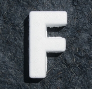 69510-F - Styropor letter 